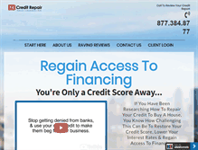 Tablet Screenshot of fitcreditrepair.com